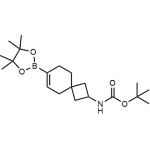 tert-Butyl (7-(4,4,5,5-tetramethyl-1,3,2-dioxaborolan-2-yl)spiro[3.5]non-6-en-2-yl)carbamate|CS-0904242