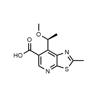 (S)-7-(1-Methoxyethyl)-2-methylthiazolo[5,4-b]pyridine-6-carboxylic acid|CS-0904393