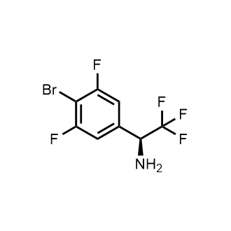 (S)-1-(4-Bromo-3,5-difluorophenyl)-2,2,2-trifluoroethanamine|CS-0904399