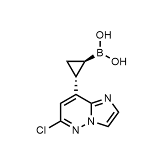 rel-B-[(1R,2R)-2-(6-Chloroimidazo[1,2-b]pyridazin-8-yl)cyclopropyl]boronic acid|CS-0904477