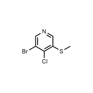 3-Bromo-4-chloro-5-(methylthio)pyridine|CS-0904507