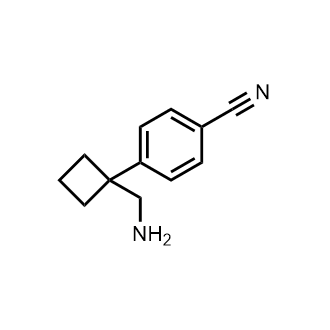 4-(1-(Aminomethyl)cyclobutyl)benzonitrile|CS-0904624