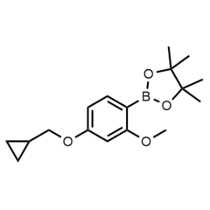 2-(4-(Cyclopropylmethoxy)-2-methoxyphenyl)-4,4,5,5-tetramethyl-1,3,2-dioxaborolane|CS-0904832