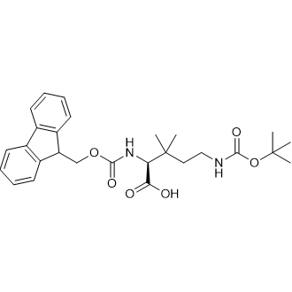 (S)-2-((((9H-Fluoren-9-yl)methoxy)carbonyl)amino)-5-((tert-butoxycarbonyl)amino)-3,3-dimethylpentanoic acid|CS-0905007