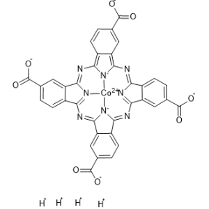 Cobaltate(4-), [29H,31H-phthalocyanine-C,C,C,C-tetracarboxylato(6-)-N29,N30,N31,N32]-, tetrahydrogen|CS-0905412