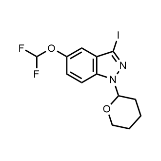 5-(Difluoromethoxy)-3-iodo-1-(tetrahydro-2H-pyran-2-yl)-1H-indazole|CS-0905480