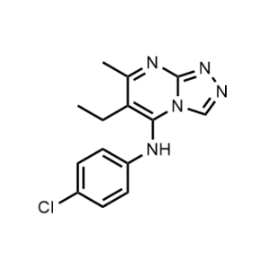 N-(4-Chlorophenyl)-6-ethyl-7-methyl-[1,2,4]triazolo[4,3-a]pyrimidin-5-amine|CS-0905857