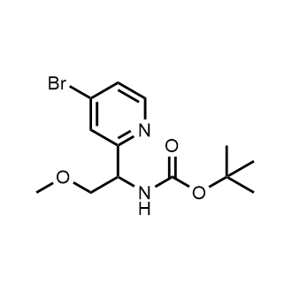 tert-Butyl (1-(4-bromopyridin-2-yl)-2-methoxyethyl)carbamate|CS-0905924