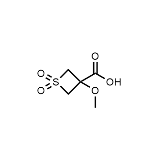 3-Methoxythietane-3-carboxylic acid 1,1-dioxide|CS-0905931