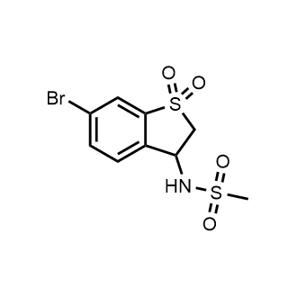 N-(6-Bromo-2,3-dihydro-1,1-dioxidobenzo[b]thien-3-yl)methanesulfonamide|CS-0906002