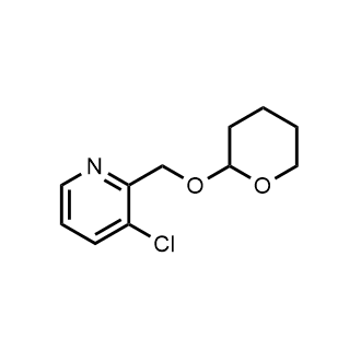 3-Chloro-2-(((tetrahydro-2H-pyran-2-yl)oxy)methyl)pyridine|CS-0906494