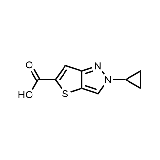 2-Cyclopropyl-2H-thieno[3,2-c]pyrazole-5-carboxylic acid|CS-0906519