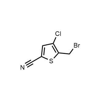 5-(Bromomethyl)-4-chloro-2-thiophenecarbonitrile|CS-0906540