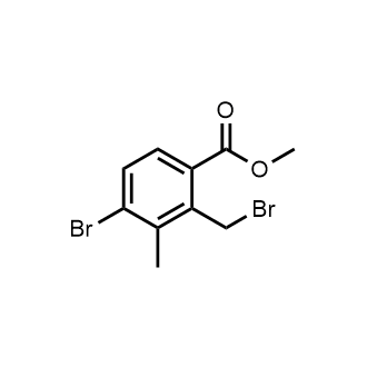 Methyl 4-bromo-2-(bromomethyl)-3-methylbenzoate|CS-0906571