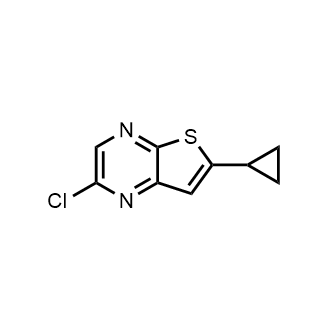 2-Chloro-6-cyclopropylthieno[2,3-b]pyrazine|CS-0906784