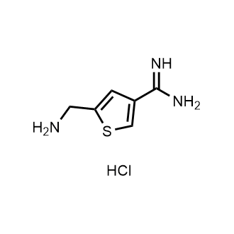 5-(Aminomethyl)thiophene-3-carboximidamide hydrochloride|CS-0906844
