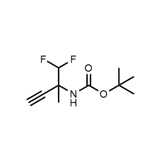 tert-Butyl (1,1-difluoro-2-methylbut-3-yn-2-yl)carbamate|CS-0906864