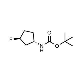 rel-tert-Butyl ((1S,3S)-3-fluorocyclopentyl)carbamate|CS-0906887