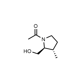 1-[(2S,3S)-2-(Hydroxymethyl)-3-methyl-1-pyrrolidinyl]ethanone|CS-0906901
