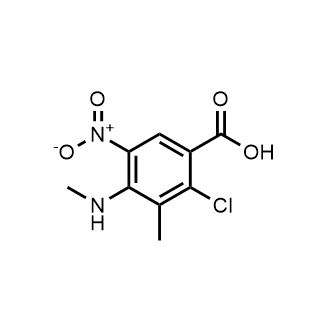 2-Chloro-3-methyl-4-(methylamino)-5-nitrobenzoic acid|CS-0906933