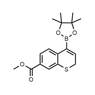 Methyl 4-(4,4,5,5-tetramethyl-1,3,2-dioxaborolan-2-yl)-2H-thiochromene-7-carboxylate|CS-0907090