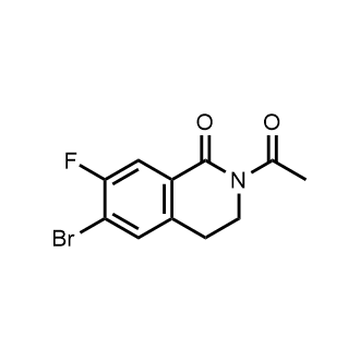 2-Acetyl-6-bromo-7-fluoro-3,4-dihydro-1(2H)-isoquinolinone|CS-0907244