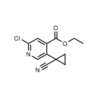 Ethyl 2-chloro-5-(1-cyanocyclopropyl)-4-pyridinecarboxylate|CS-0907249