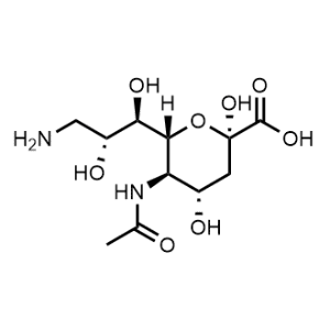 (2R,4S,5R,6R)-5-Acetamido-6-((1R,2R)-3-amino-1,2-dihydroxypropyl)-2,4-dihydroxytetrahydro-2H-pyran-2-carboxylic acid|CS-0907356