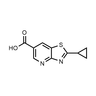 2-Cyclopropylthiazolo[4,5-b]pyridine-6-carboxylic acid|CS-0907749