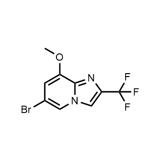 6-Bromo-8-methoxy-2-(trifluoromethyl)imidazo[1,2-a]pyridine|CS-0907752