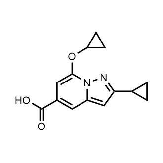 2-Cyclopropyl-7-(cyclopropyloxy)pyrazolo[1,5-a]pyridine-5-carboxylic acid|CS-0907783