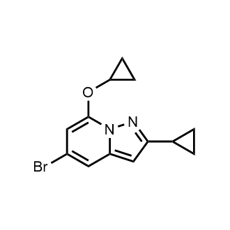 5-Bromo-2-cyclopropyl-7-(cyclopropyloxy)pyrazolo[1,5-a]pyridine|CS-0907785