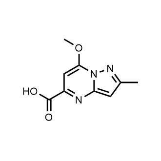 7-Methoxy-2-methylpyrazolo[1,5-a]pyrimidine-5-carboxylic acid|CS-0907798