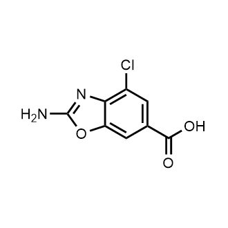 2-Amino-4-chloro-6-benzoxazolecarboxylic acid|CS-0907802