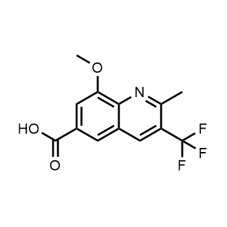 8-Methoxy-2-methyl-3-(trifluoromethyl)-6-quinolinecarboxylic acid|CS-0907809