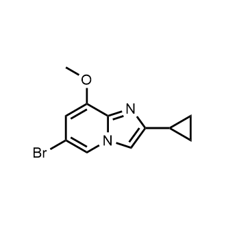 6-Bromo-2-cyclopropyl-8-methoxyimidazo[1,2-a]pyridine|CS-0907816
