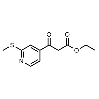 Ethyl 3-(2-(methylthio)pyridin-4-yl)-3-oxopropanoate|CS-0907823