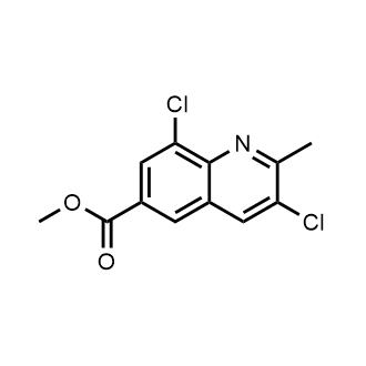 Methyl 3,8-dichloro-2-methyl-6-quinolinecarboxylate|CS-0907831