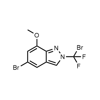 5-Bromo-2-(bromodifluoromethyl)-7-methoxy-2H-indazole|CS-0907849