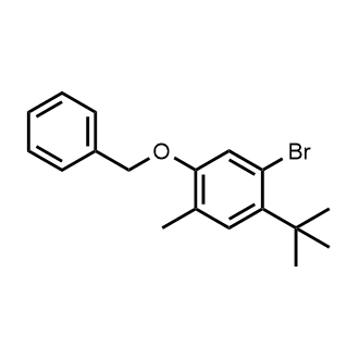 1-(Benzyloxy)-5-bromo-4-(tert-butyl)-2-methylbenzene|CS-0907906