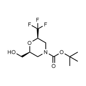 tert-Butyl (2S,6R)-2-(hydroxymethyl)-6-(trifluoromethyl)morpholine-4-carboxylate|CS-0908196