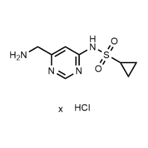 N-(6-(Aminomethyl)pyrimidin-4-yl)cyclopropanesulfonamide hydrochloride |CS-0908253