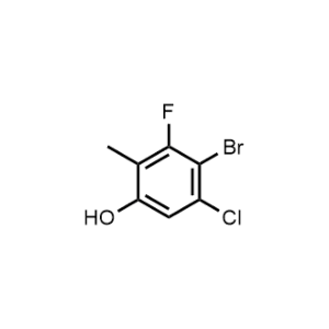 4-Bromo-5-chloro-3-fluoro-2-methylphenol|CS-0908382