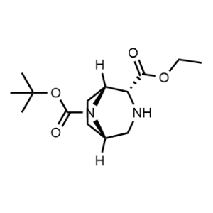 8-(tert-Butyl) 2-ethyl (1R,2R,5S)-3,8-diazabicyclo[3.2.1]octane-2,8-dicarboxylate|CS-0908389