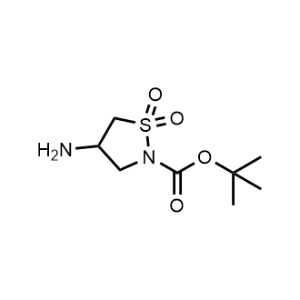 tert-Butyl 4-aminoisothiazolidine-2-carboxylate 1,1-dioxide|CS-0908432