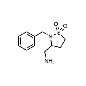 3-(Aminomethyl)-2-benzylisothiazolidine 1,1-dioxide|CS-0908435