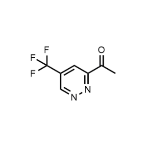 1-(5-(Trifluoromethyl)pyridazin-3-yl)ethan-1-one|CS-0908575