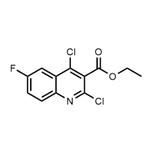 Ethyl 2,4-dichloro-6-fluoroquinoline-3-carboxylate|CS-0908576
