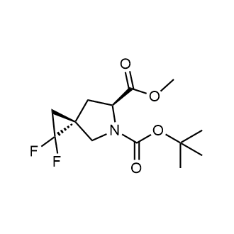 5-(tert-Butyl) 6-methyl (3S,6S)-1,1-difluoro-5-azaspiro[2.4]heptane-5,6-dicarboxylate|CS-0908597