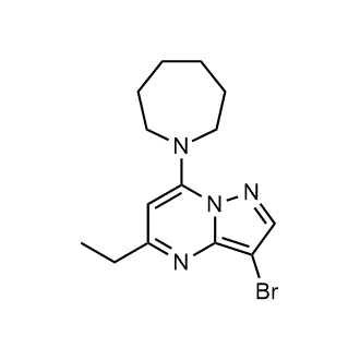 7-(Azepan-1-yl)-3-bromo-5-ethylpyrazolo[1,5-a]pyrimidine|CS-0908639